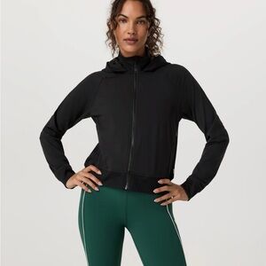 NWT Vuori Daily Jacket Black XS  Zip-Up Hoodie